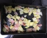 おつまみレシピ☆ベーコンとじゃがいも炒め作り方4写真
