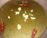 なめこと海老のレッドアヒージョ作り方3写真