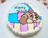 絵がかけなくても簡単キャラケーキ作り方8写真