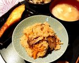 松茸ご飯 簡単作り方4写真