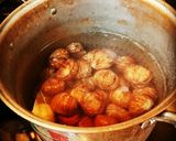 マクロビ☆栗の渋皮煮作り方9写真