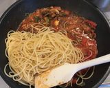 【発毛レシピ】サバのトマトスパ作り方8写真
