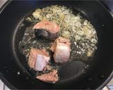 【発毛レシピ】担々麵風さば蕎麦作り方2写真