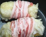焼きロールキャベツ・お好み焼き味。作り方4写真