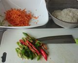 あの日を忘れないビーフン炒め作り方1写真