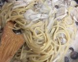 キャンベルスープでワンポットきのこパスタ作り方11写真
