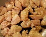 ゴボウと胡桃と鶏むね肉の甘辛旨煮作り方5写真
