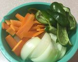 酢豚 揚げない豚肉 レンチン野菜作り方2写真