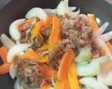 酢豚 揚げない豚肉 レンチン野菜作り方4写真
