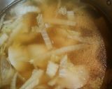 冷凍水餃子のスープ♪作り方4写真