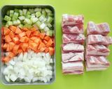 お肉やわらか♡豚肉のトマト煮作り方1写真