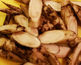 ゴボウと胡桃と鶏むね肉の甘辛旨煮作り方2写真