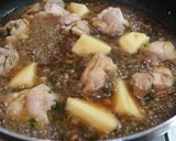 鶏肉と春雨の醤油煮込み 韓国家庭料理作り方9写真