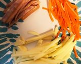 チーズウインナー春巻き作り方1写真