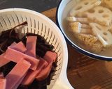 きくらげと蓮根の中華風卵炒め作り方2写真