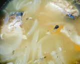 血液サラサラ＊焼きネギとさば缶の味噌汁作り方4写真