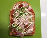 コメダ愛♪たっぷりたまごのピザトースト作り方9写真