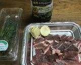 さっぱりトマトのラムカレー作り方1写真