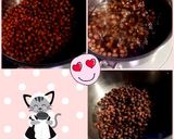 手作り大好き♡自家製粒あんdeおはぎ♪作り方2写真