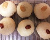 白花豆と金時豆のほっくり豆ぱん♡作り方6写真