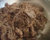 牛肉の温かいサラダ☆イチゴのソース添え作り方1写真