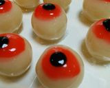舟和のあんこ玉でハロウィン目玉☆作り方13写真