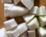 母の味♡冬瓜と豚肉の味噌煮作り方1写真