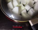 母の味♡冬瓜と豚肉の味噌煮作り方2写真