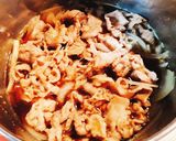 簡単に出来る♡あまからスタミナ牛丼♡作り方3写真