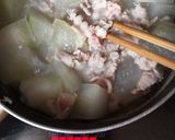 母の味♡冬瓜と豚肉の味噌煮作り方3写真