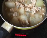 母の味♡冬瓜と豚肉の味噌煮作り方4写真