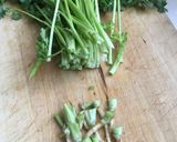香菜の根っこの使い方作り方1写真