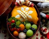 簡単キャラ弁 ハロウィン おばけ薄焼き卵作り方22写真