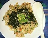 お茶漬けの具材のチャーハン作り方4写真