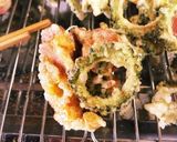 子供も大好き！ゴーヤと魚ニソのかき揚げ作り方7写真