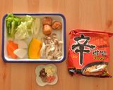 麻辣湯(マーラータン)風☆辛ラーメン作り方1写真