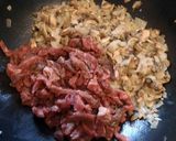 完熟トマトと牛肉の洋風炊き込みごはん作り方4写真