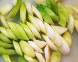 レンジ時短！大根と長ねぎの厚揚げ味噌炒め作り方2写真