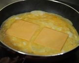 ねぎチーズ卵巻き作り方2写真
