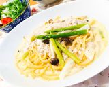 しめじ&ツナのまろやかクリームパスタ作り方5写真