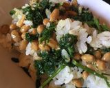 納豆とパセリの胡麻和えのご飯作り方3写真