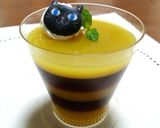 お手軽ハロウィン★ジュースで縞々ゼリー作り方13写真