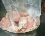 鶏胸肉のカレーマヨ丼作り方3写真