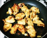 鶏胸肉のカレーマヨ丼作り方5写真