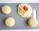 明太チーズじゃがいも餅作り方3写真