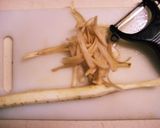 酢が入っているきんぴらごぼう お弁当にも作り方1写真