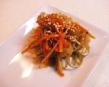 酢が入っているきんぴらごぼう お弁当にも作り方5写真
