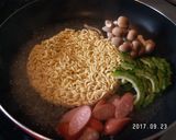 辛ラーメンで焼きそば作り方2写真