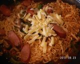 辛ラーメンで焼きそば作り方4写真