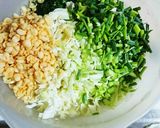 辛ラーメンでもんじゃ焼き作り方2写真
